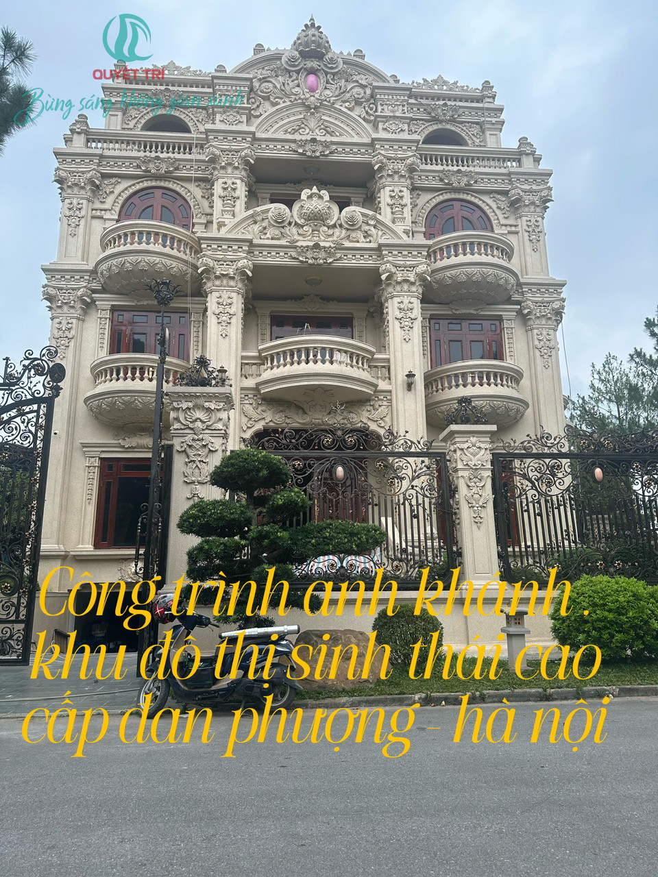 Công trình anh Khánh khu đô thị sinh thái cao cấp đan phượng – Hà Nội